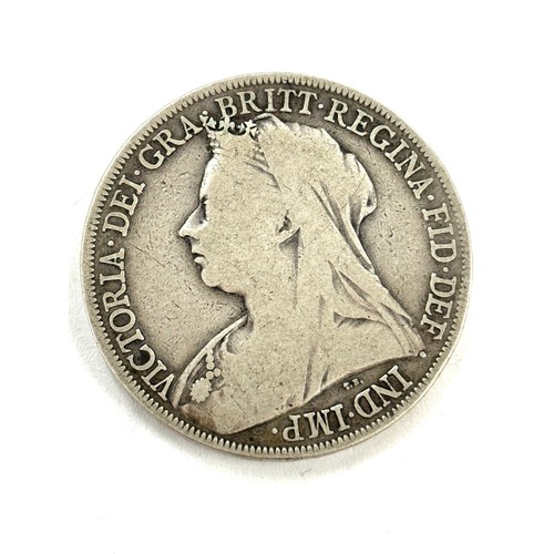 539 - 1900 Victoria silver crown