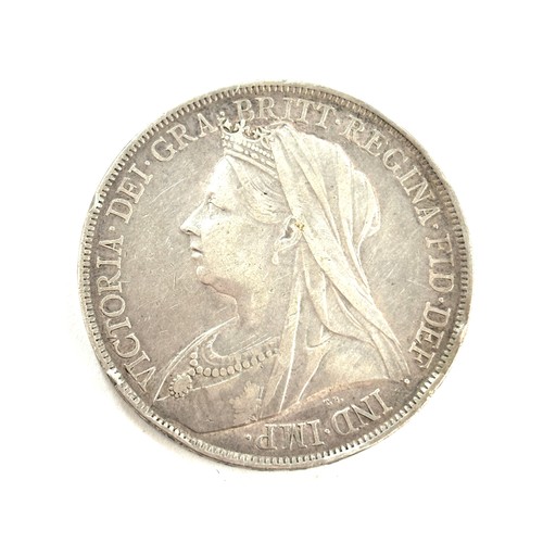 535 - 1900 Victoria silver crown