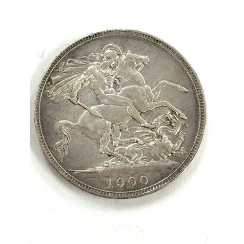 535 - 1900 Victoria silver crown