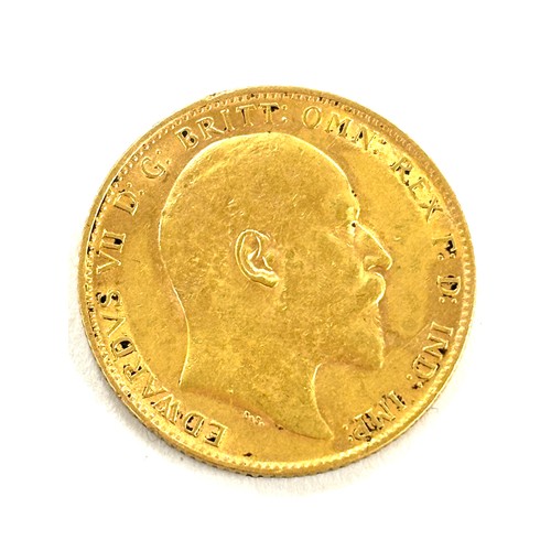 503 - 1904 full sovereign king Edward VII