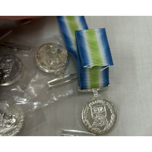 576 - Dealers lot - 50 miniature South Atlantic Falklands medals.