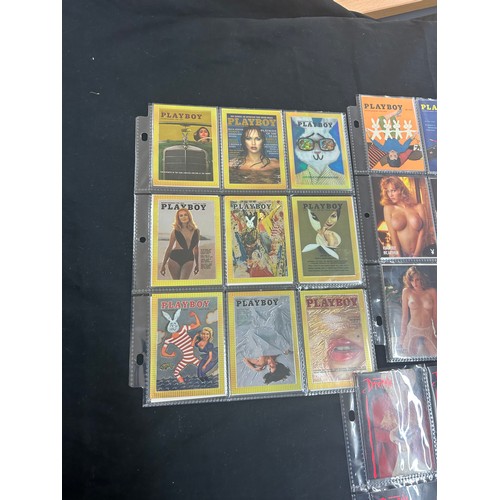 6 - Selection of adult content collectors cards to include PlayBoy,  California Dreaming etc