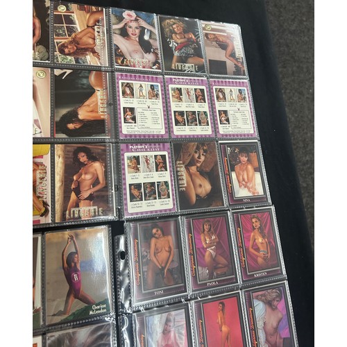 6 - Selection of adult content collectors cards to include PlayBoy,  California Dreaming etc