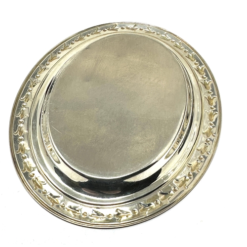 76 - Vintage silver  pin dish weight 35g