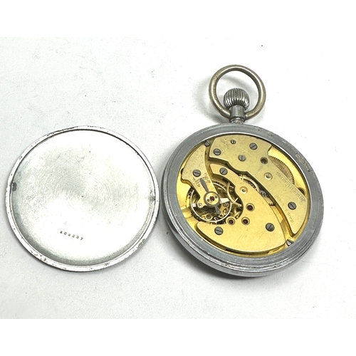 287 - ww2 military jaeger le coultre pocket watch