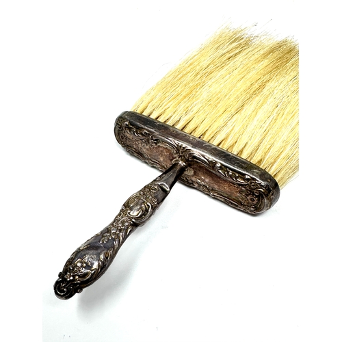 26 - Antique silver crumb brush