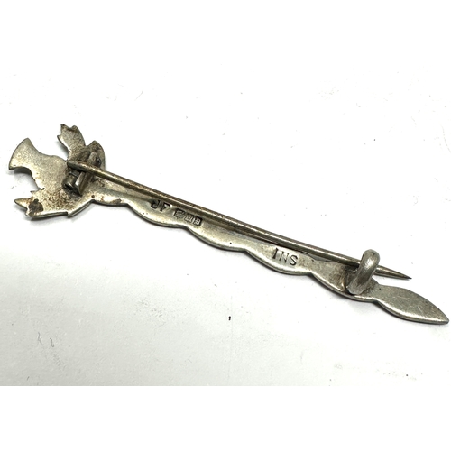 192 - 4 celtic design silver brooches ring & pendant