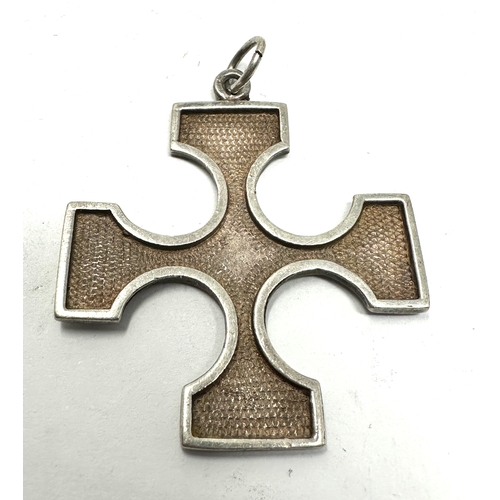 192 - 4 celtic design silver brooches ring & pendant