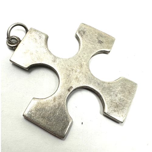 192 - 4 celtic design silver brooches ring & pendant