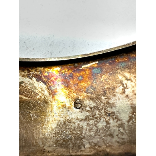 210 - Vintage silver cuff bangle not hallmarked xrt tested as silver