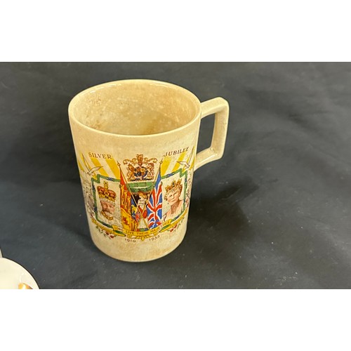 133 - Selection of vintage ' Old Foley' and ' Royal Coronation' mugs