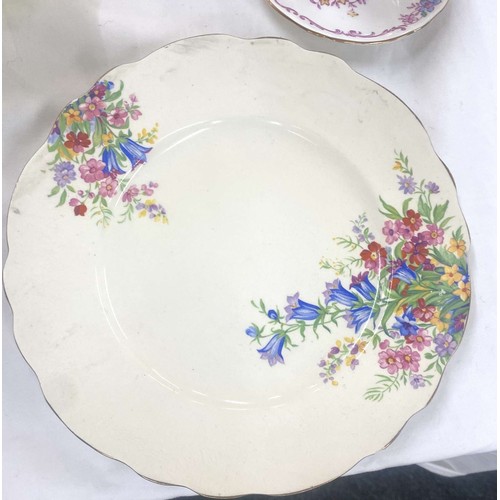 146 - Large selection of assorted porcelain miscellaneous to include several vintage part tea services, Ro... 