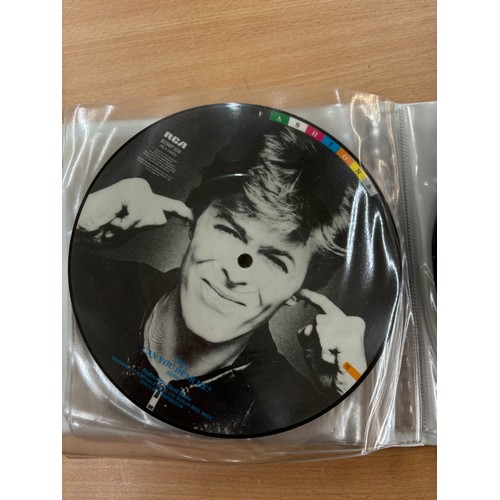 65 - Album of 10 David bowie picture disks