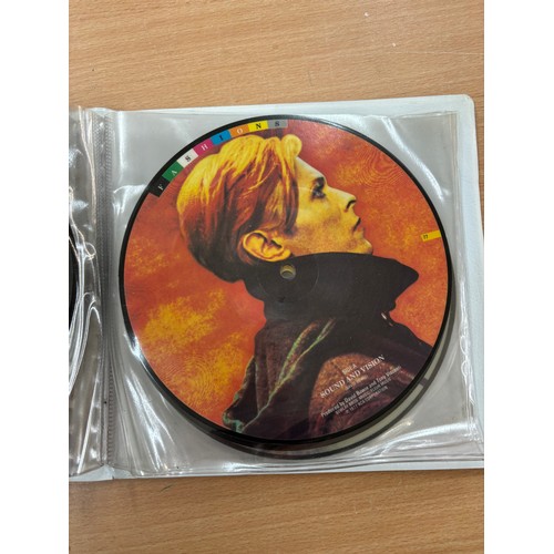 65 - Album of 10 David bowie picture disks