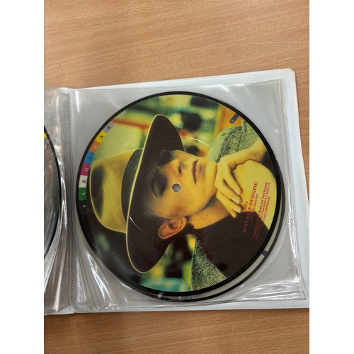 65 - Album of 10 David bowie picture disks