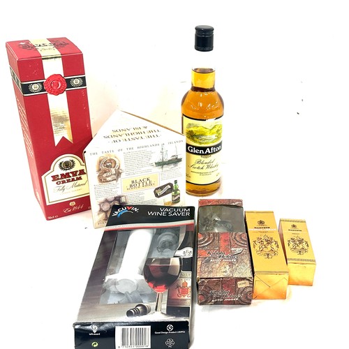 517 - Selection of alcohol to include Glen Scotch Whisky etc