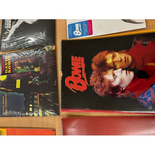 48 - Selection of sealed David Bowie Calanders