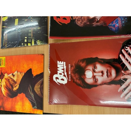 48 - Selection of sealed David Bowie Calanders