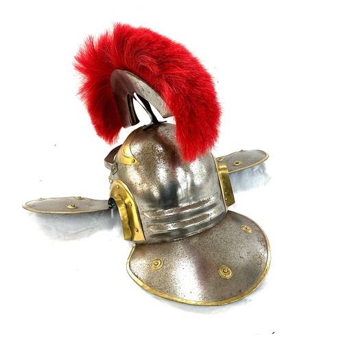 38 - Roman Officer Centurion Historical reenactment 
Helmet