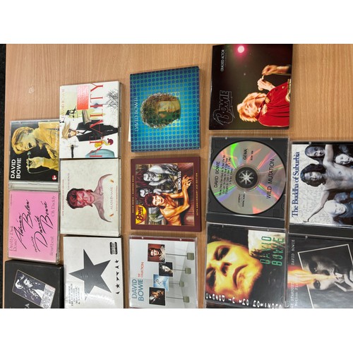 7 - Selection of assorted David Bowie CDs