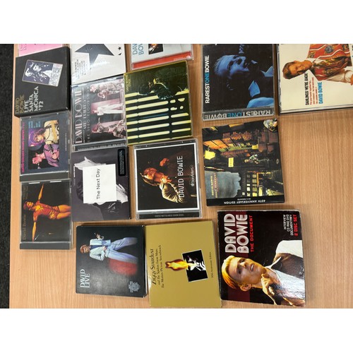 7 - Selection of assorted David Bowie CDs