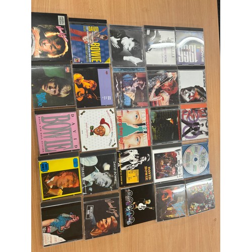 16 - Selection of assorted David Bowie CDs