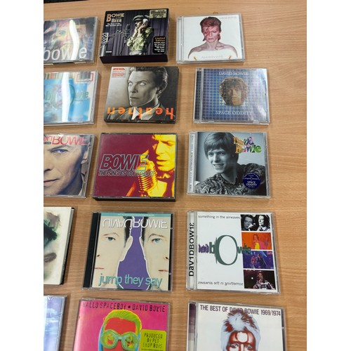 16 - Selection of assorted David Bowie CDs