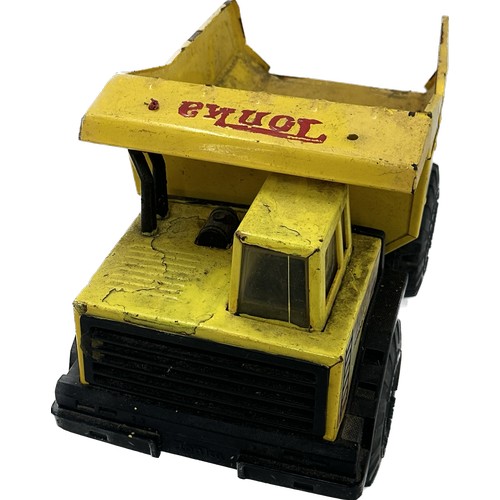 5 - Vintage Mighty Tonka Loader Metal Dump Truck