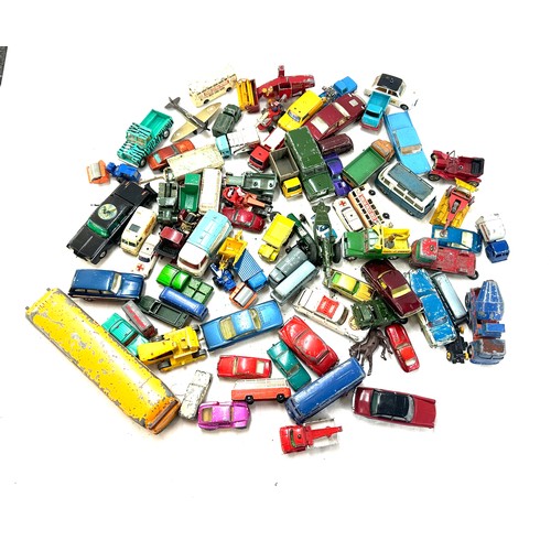 6 - Selection of assorted vintage die cast cars to include Corgi, Dinky and Matchbox