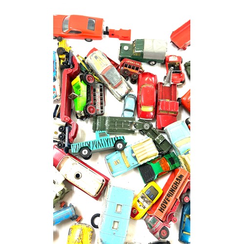 17 - Selection of assorted vintage die cast cars to include Corgi toys