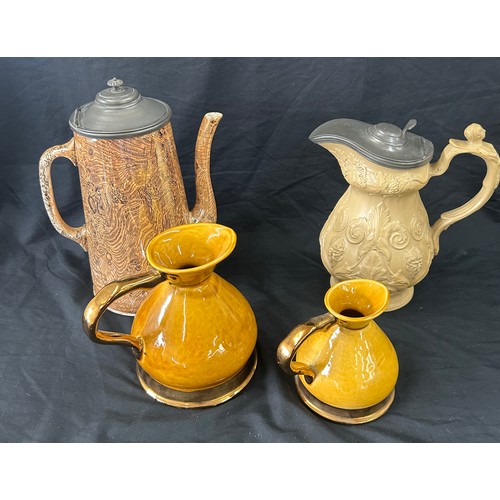 102 - Selection of 6 vintage and later jugs