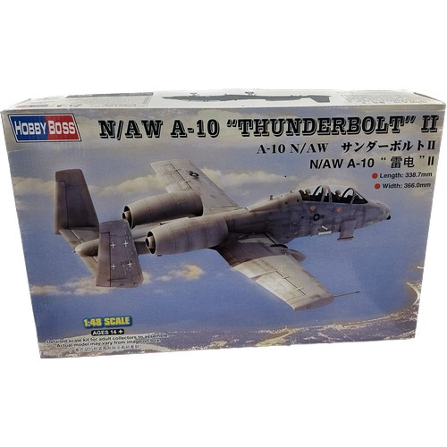 511 - Hobby Boss boxed N/AW A10 Thunderbolt II, looks to be complete