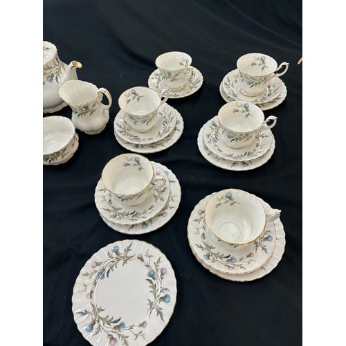 149 - 2 Part sets of Royal Albert tea services includes Brigadoon and silver Maple