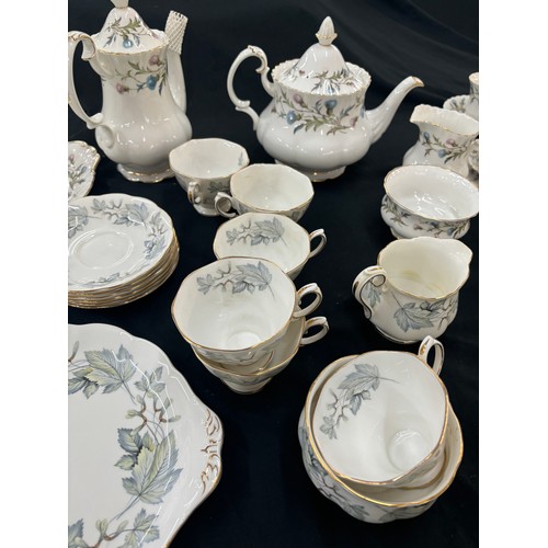 149 - 2 Part sets of Royal Albert tea services includes Brigadoon and silver Maple