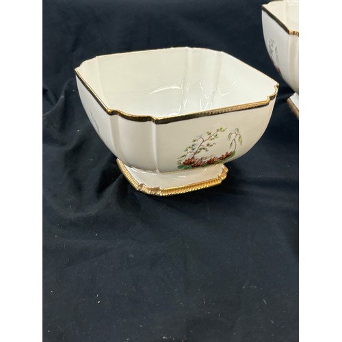 48 - Set of Aynsley graduating bowls