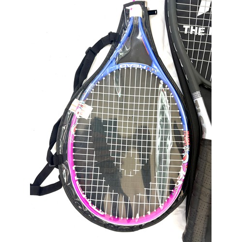 54A - Head Ti S6 Titanium Tennis Racket, Head Radical 27 Tennis Racket, Head Maria 25 racket