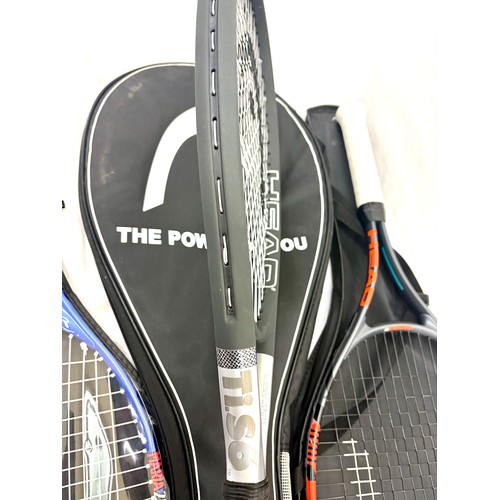 54A - Head Ti S6 Titanium Tennis Racket, Head Radical 27 Tennis Racket, Head Maria 25 racket