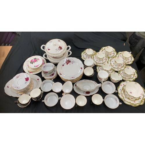 126 - Selection of assorted vintage and later part tea services