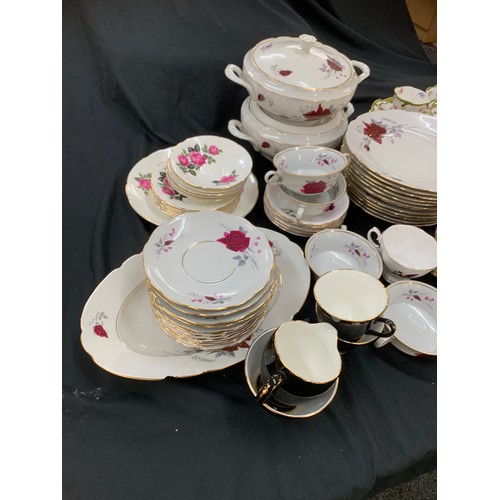 126 - Selection of assorted vintage and later part tea services