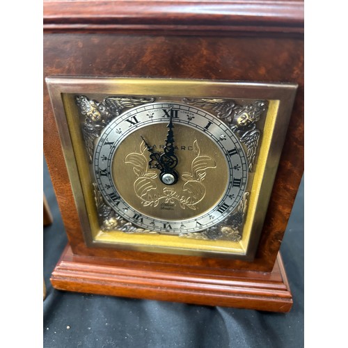 46 - Smiths electric mantel clock, Garrards of London mantel clock , both untested