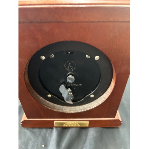 46 - Smiths electric mantel clock, Garrards of London mantel clock , both untested