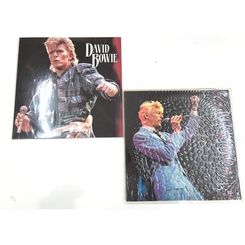 60A - Two David Bowie records includes Japan 1983 and He Never let us down Promotional copy