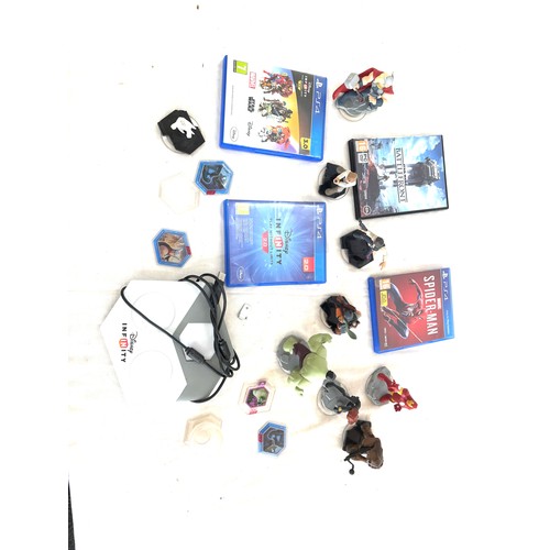 148 - Selection of Play station 4 games includes Spider man, Star wars battle front, star wars infinity et... 