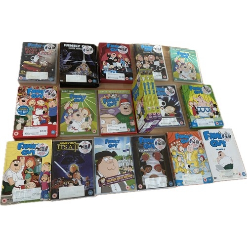 136 - Selection of assorted Family Guy DVDs