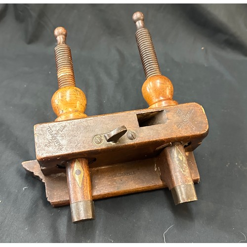 171A - Antique wooden moulding plane THM and Fell