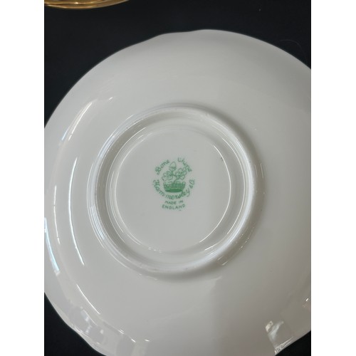 202 - Hammersley complete 6 piece tea set, one sandwich plate has been repaired
