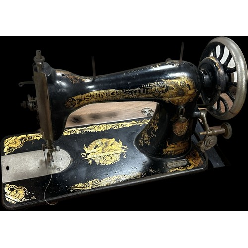 274 - Vintage Singer treddle sewing machine
