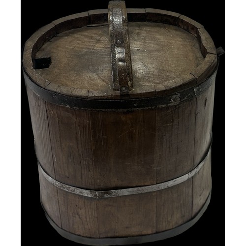 235 - Antique milk bucket