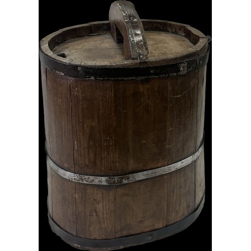 235 - Antique milk bucket