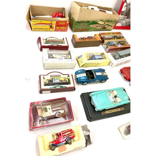 213 - Selection of boxed diecast and various vehicles to include, Clifford series Hydroplane with airscrew... 